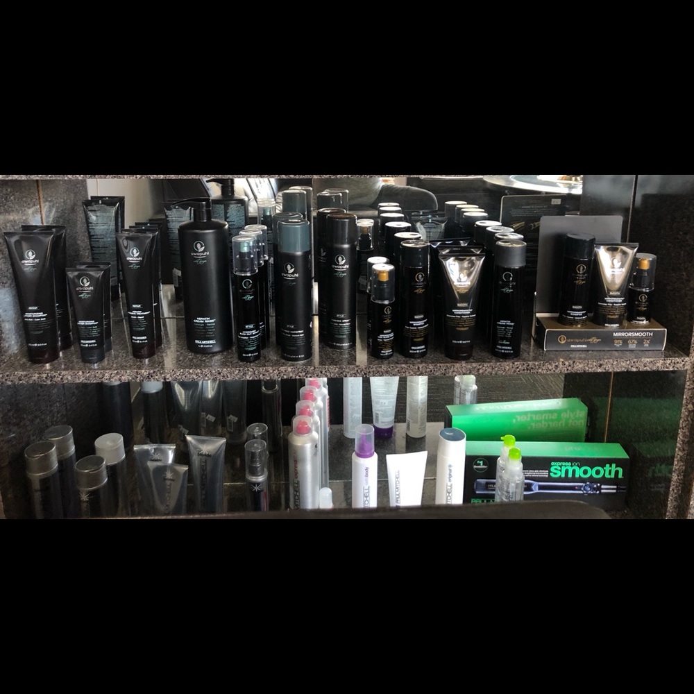 Paul Mitchel’s Cadillac line!